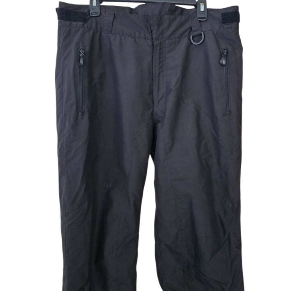 Rawik Fall Line Alpine Ski Pants Men's Large 38x32" Black Snowboard Winter Sport